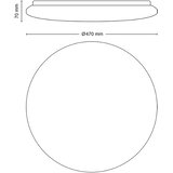 Philips LED prigušiva stropno svetlo IZSO LED/40W/230V 2700-6500K + daljinski upravljač | Eponuda.com
