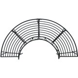  Klupa pod drvetom 4-Broj sjedala 160 x 80 x 89 cm Čelik Crna | shoptok.hr