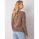BASIC Feel Good Blouse-RV-BZ-5122.15P-brown | Shoptok.si