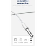 Jellico slušalke EP3A s 3,5 mm vtičem in mikrofonom s silikonskimi čepki - bele | Shoptok.si