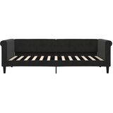  Dnevni krevet s madracem crni 90 x 200 cm baršunasti | Eponuda.com