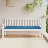  Jastuk za vrtnu klupu prošarano plavi 180x50x7 cm od tkanine | Eponuda.com