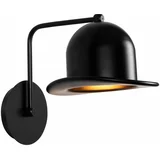 Opviq Zidna lampa FOTR metalan crnam 19 x 25 cm, visina 28 cm, E27 40 W, Fötr Sivani - MR-324