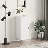 vidaXL Komoda sjajna bijela 34 5 x 34 x 90 cm od konstruiranog drva Cijene