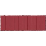  Jastuk za ležaljku boja vina 186 x 58 x 3 cm od tkanine Oxford | shoptok.hr