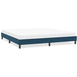  Okvir kreveta bez madraca tamnoplavi 200x210 cm baršun | Eponuda.com