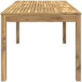  Stol za večeru u vrtu Bijela 147 x 88,5 x 75 cm | shoptok.hr