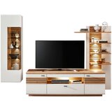 Hom`in DNEVNI REGAL, črna, bela, hrast artisan cene
