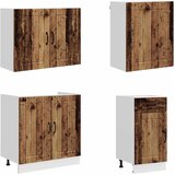  7-dijelni set kuhinjskih ormarića Lucca konstruiranog drva | shoptok.hr