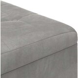  Otoman za pohranu Svijetlo siva 60 x 60 x 45 cm Baršun - Svjetlosiva 60 cm Baršun | shoptok.hr