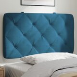 Maison Chic posteljno vzglavje - vzglavna omarica - vzglavna stranica modra 80 cm žamet, (21704373) | Shoptok.si