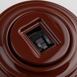  Kliklap - Retro mrežna utičnica sa okvirom, braon | Eponuda.com