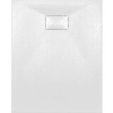 vidaXL Kada za tuš SMC bijela 100 x 80 cm | shoptok.hr