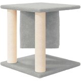  Penjalica za mačke sa stupovima za grebanje svjetlosiva 37 cm | shoptok.hr