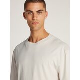 Calvin Klein Jeans Majica temno bež / greige | Shoptok.si