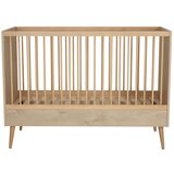 Qu-ax otroška posteljica cocoon 70x140 natural oak Cene