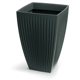  Saksija Latia kvadratna visoka 40cm - antracit kamen 466R ( 20102 ) | Eponuda.com