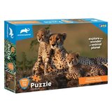 Luna Animal Planet: Družina gepardov 1000-delna sestavljanka | Shoptok.si