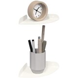  Lebdeća polica s policom s pohranom 2 pcs Bijeli 15 x 15 x 2 cm | Eponuda.ba