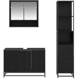  Set namještaja za kupaonicu 3 kom. Staro drvo 90 x 33 x 60 cm | shoptok.hr