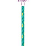 vidaXL Vrv za čoln zelena 8 mm 250 m polipropilen, (21039904) | Shoptok.si