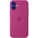 Apple IPhone 16 Plus Silicone Case with MagSafe fuchsia u