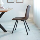MID.YOU Set Stolov Liano Pu, Rjavosiva, 2 Kos | Shoptok.si