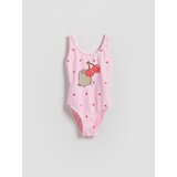 Reserved Jednodijelni kupaći kostim Pusheen - pastelnoružičasto Cijene