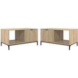  Stolić za kavu sonoma hrast 90 x 49 x 46 cm Konstruirano drvo | shoptok.hr