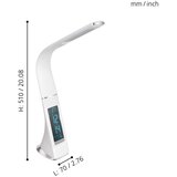 Eglo cognoli stolna/1, led, 3,2w, 300lm, sa satom, na dodir dimabilna bijela | shoptok.hr