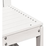  Vrtna stolica bijela 50,5 x 55 x 77 cm od masivne borovine | shoptok.hr