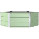  Cvetlično korito Pastelno Zeleno 129 x 129 x 45 cm Jeklo, (5000207293) | Shoptok.si