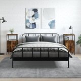  Noćni ormarići 2 kom boja hrasta 41x31x80 cm konstruirano drvo | shoptok.hr