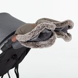 Petite&Mars krznene rukavice za dječja kolica, Mocha Mousse | shoptok.hr