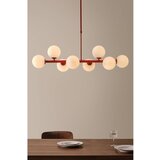 Jotex Rdeča/bela stropna svetilka iz opalnega stekla 30x104 cm Ekman – | Shoptok.si