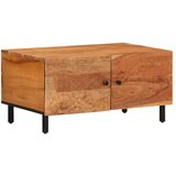  The Living Store Klubska mizica 80x50x40 cm trden akacijev les - Klubska Mizica, (21444936) | Shoptok.si