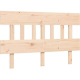  Okvir kreveta bez madraca 140 x 190 cm od masivne borovine | shoptok.hr