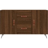  Komoda smeđa boja hrasta 100 x 36 x 60 cm od konstruiranog drva | shoptok.hr