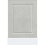 vidaXL Plošča za pomivalni stroj "Porto" betonsko siv 45x1,5x67 cm | Shoptok.si