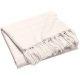 douceur d'intérieur Krem pamučan prekrivač 180x220 cm Lilia – Cijene
