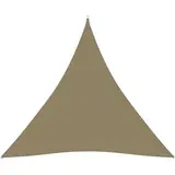  Jedro za zaštitu od sunca od tkanine trokutasto 6 x 6 x 6 m bež
