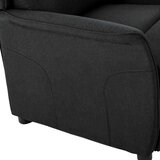  Naslonjač Crna 66.5 x 94 x 101.5 cm Poliester | shoptok.hr