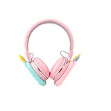 OXE Bluetooth bežične dječje slušalice Pop It, Jednorog, ružičasta | shoptok.hr
