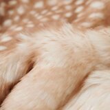  Dječji kaput od umjetnog krzna boja konjaka 92 | shoptok.hr