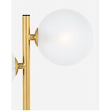 BIZZOTTO Jeklena namizna svetilka v zlati barvi s steklenim senčilom (višina 54 cm) Balls – | Shoptok.si