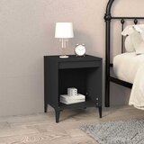  Noćni ormarići 2 kom crni 40x35x50 cm Crna | shoptok.hr