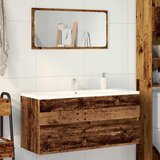 Ormarić za umivaonik boja drva 100x38,5x45 cm konstruirano drvo | shoptok.hr