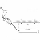  LED plafonsko svetlo LED/12W/230V 4000K prečnik 17,2 cm | Eponuda.com