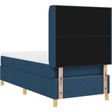 Box spring krevet s madracem Plava 140 x 200 cm tkanina | shoptok.hr