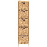 Ormarić za pohranu s 5 košara od vodenog zumbula 25,5 x 37 x 100 cm | shoptok.hr